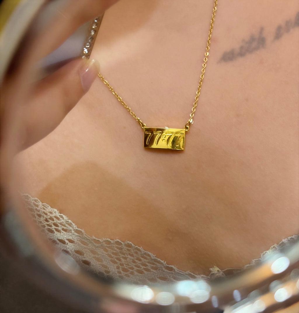 Lucky Girl 7777 Necklace