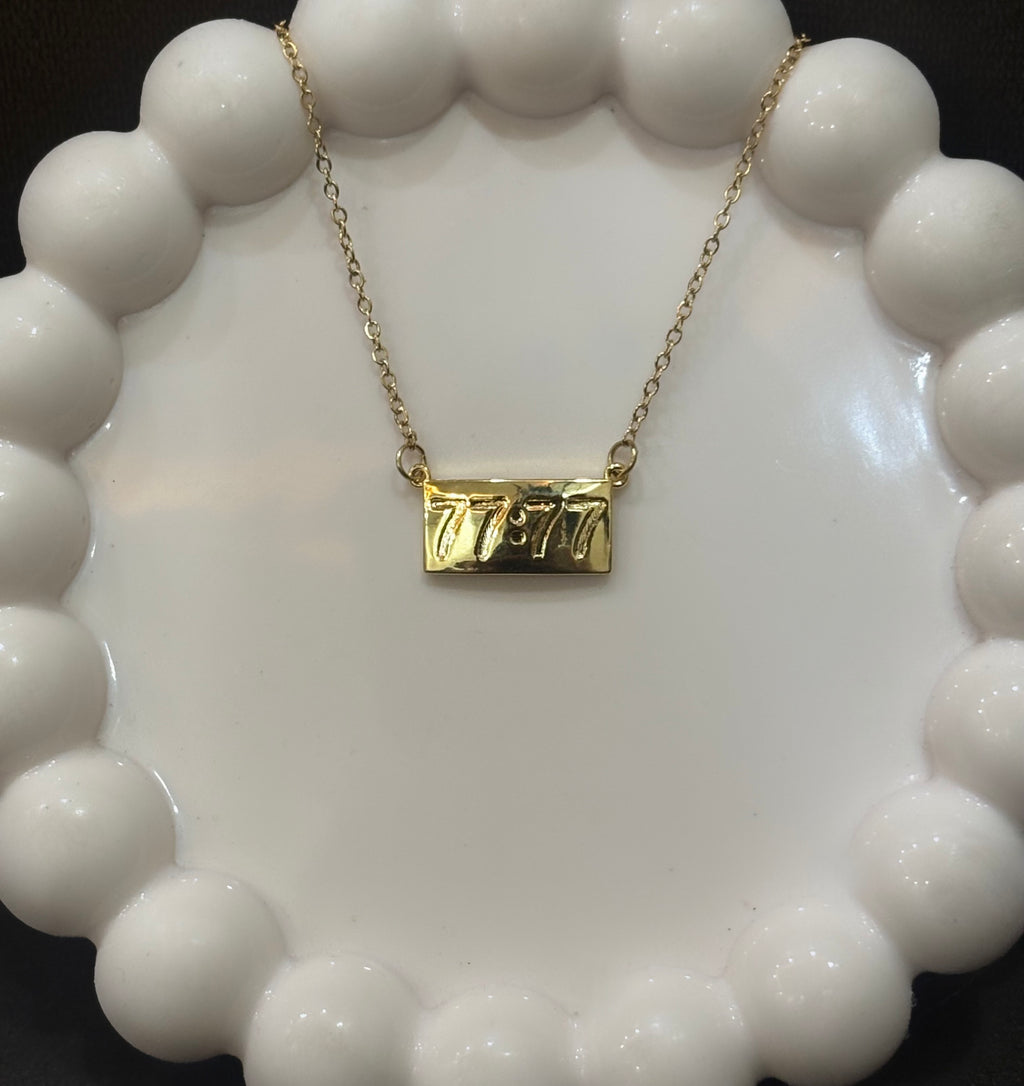 Lucky Girl 7777 Necklace