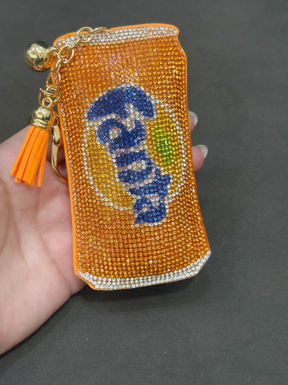 Fanta Rhinestone Charm