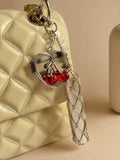 Cherry Lipstick Bag Charm